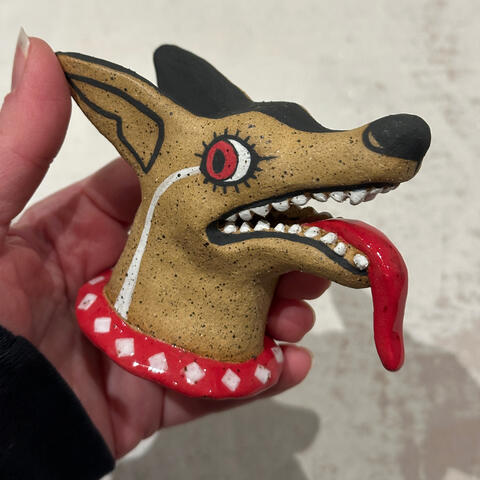 handmade ceramic sculpture