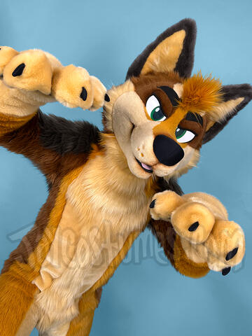 professionally crafted fursuit