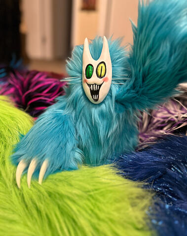 original handcrafted plush doll