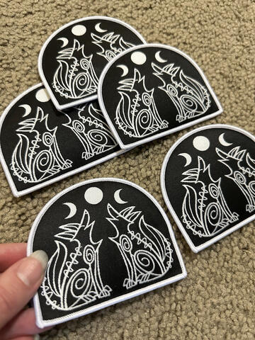 original glow in the dark patches